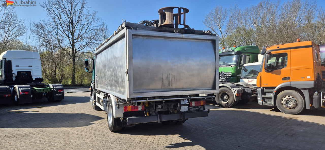 Volquete camión, Camión grúa Mercedes-Benz 1824 Kipper Kran, Edelstahlaufbau Tierentsorgung: foto 10 Volquete camión, Camión grúa Mercedes-Benz 1824 Kipper Kran, Edelstahlaufbau Tierentsorgung: foto 10