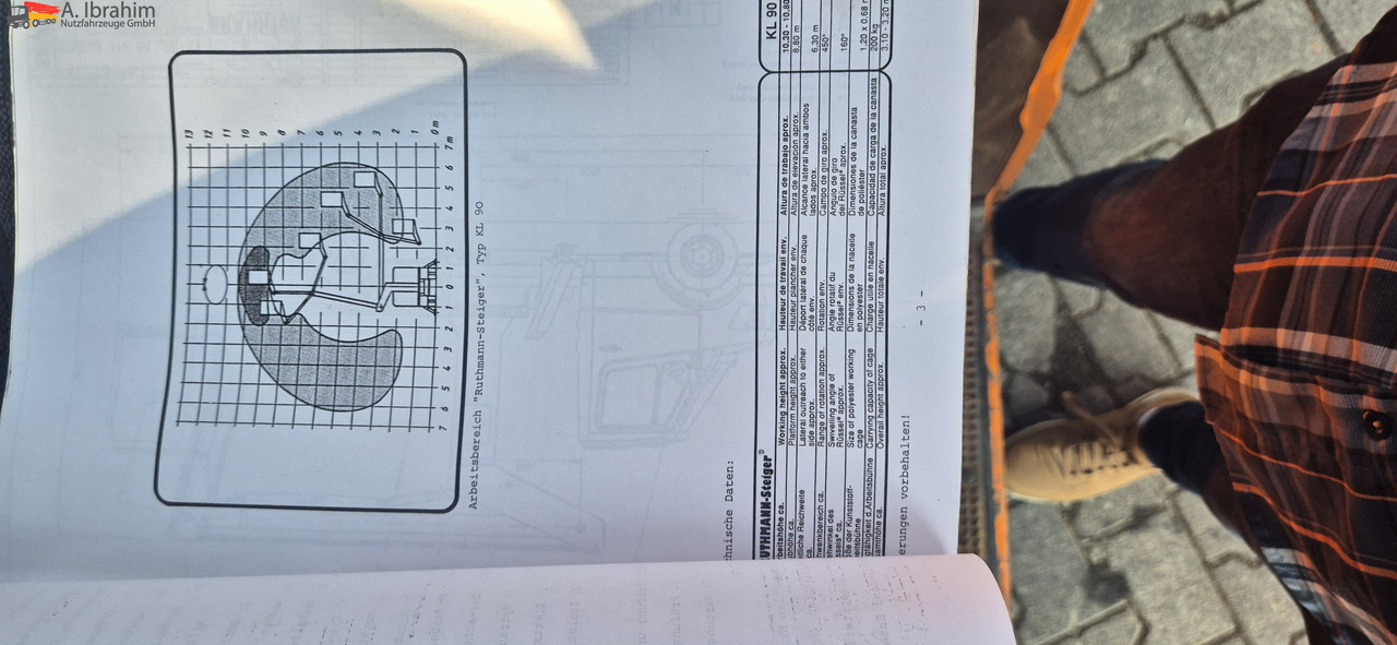 Mercedes-Benz 410D Ruthmann KL 90 Topzustand UVV gültig - Camión con plataforma elevadora: foto 4 Mercedes-Benz 410D Ruthmann KL 90 Topzustand UVV gültig - Camión con plataforma elevadora: foto 4