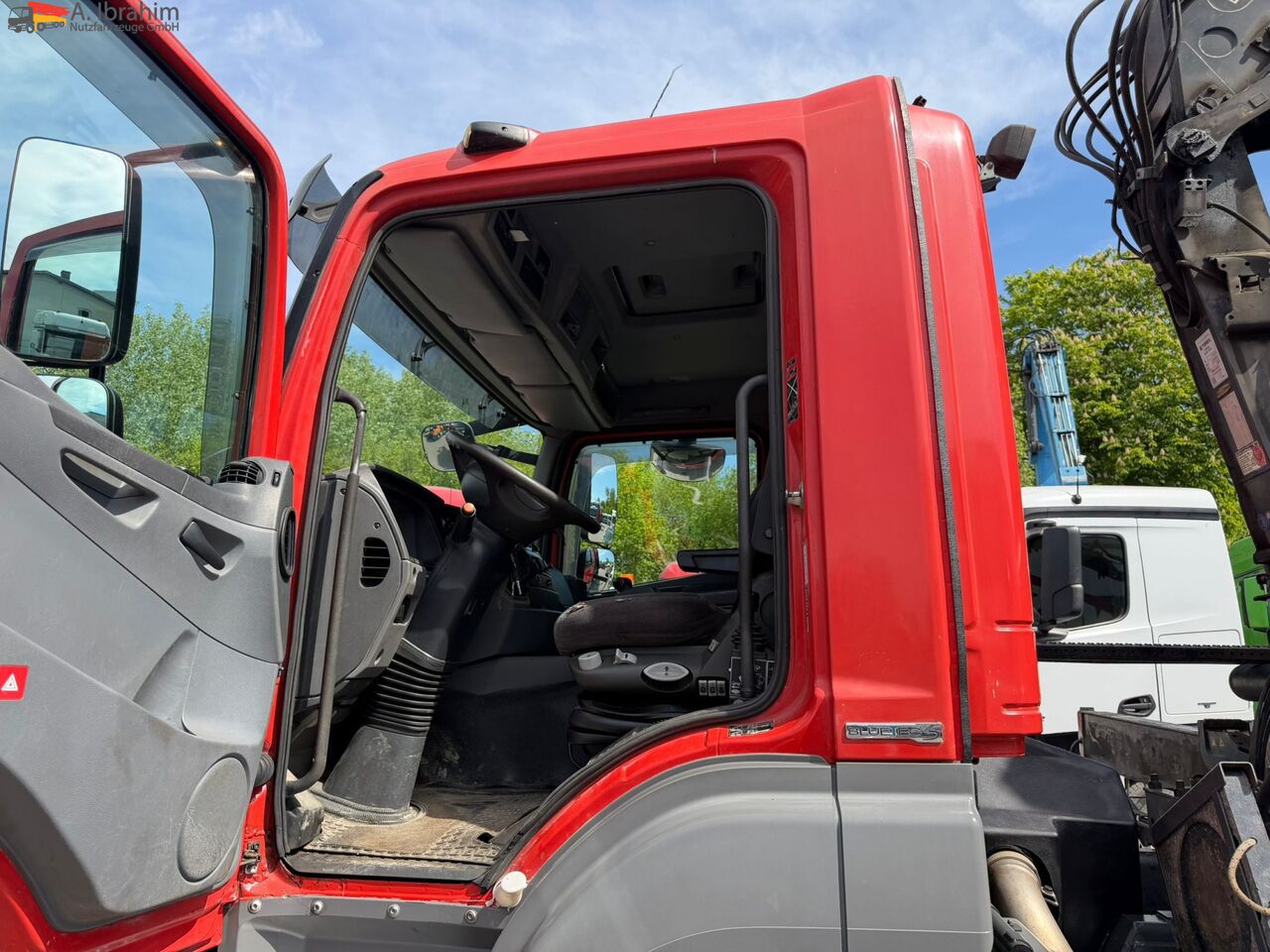Mercedes-Benz Axor 2543 Terex TLC 145.2 Kran AMF Kipper 6x2 Lift-Lenkachse - Camión grúa, Volquete camión: foto 3 Mercedes-Benz Axor 2543 Terex TLC 145.2 Kran AMF Kipper 6x2 Lift-Lenkachse - Camión grúa, Volquete camión: foto 3
