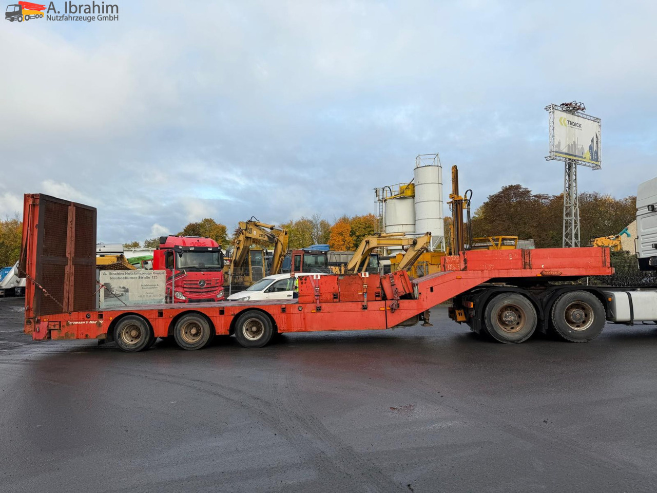 Nooteboom OSD-48-03 V/L ausziehbar | 1 x Lenkachse | Rampen - Góndola rebajadas semirremolque: foto 2 Nooteboom OSD-48-03 V/L ausziehbar | 1 x Lenkachse | Rampen - Góndola rebajadas semirremolque: foto 2