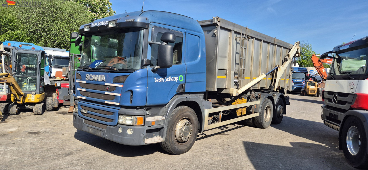 Scania P 380 Edelstahlkipper Tierentsorgung - Volquete camión: foto 1 Scania P 380 Edelstahlkipper Tierentsorgung - Volquete camión: foto 1