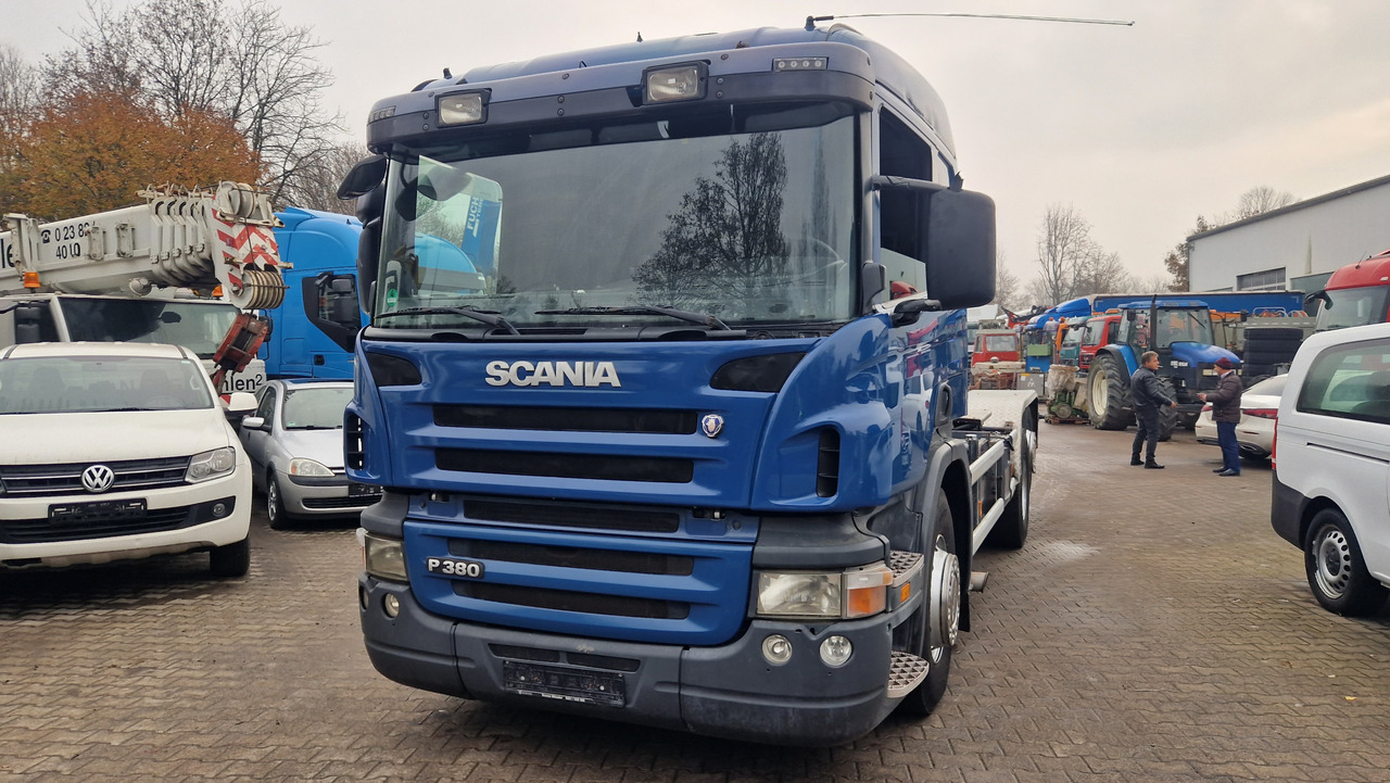 Multibasculante camión Scania P380 VDL Haken  Lenk-Liftachse: foto 8