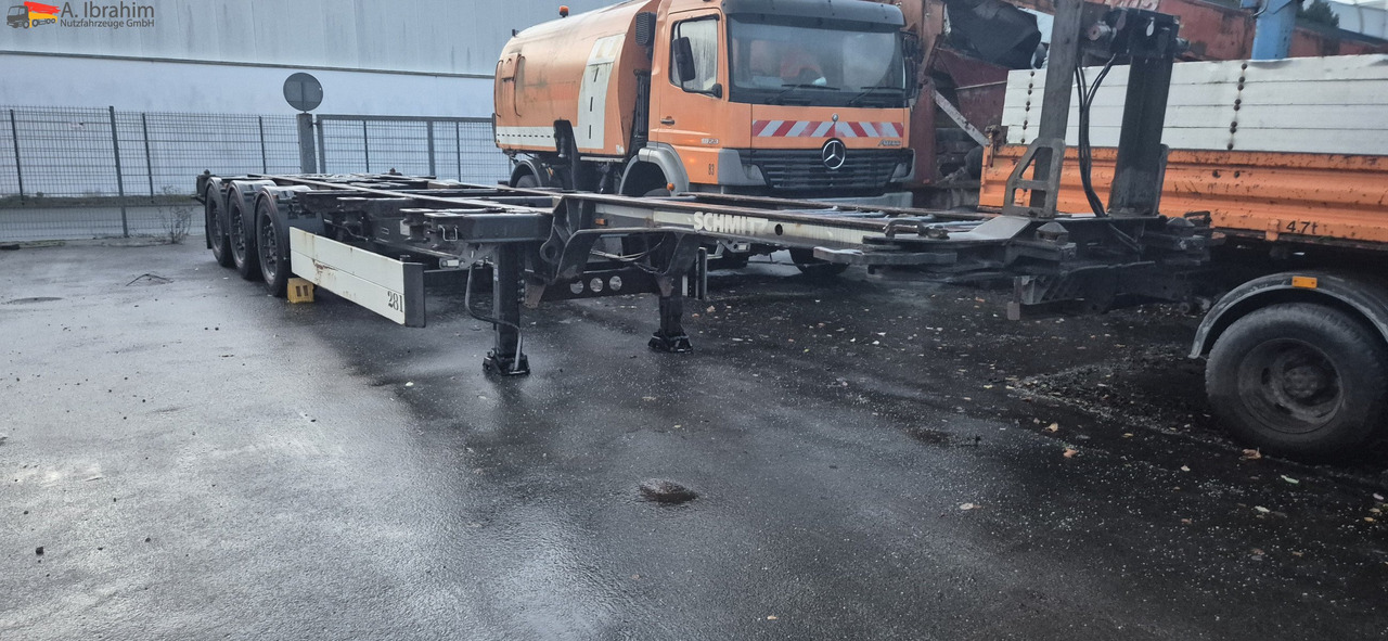 Schmitz SCF24 2x20,30,40,45 ft Multichassis, ausziehbar - Portacontenedore/ Intercambiable semirremolque: foto 1 Schmitz SCF24 2x20,30,40,45 ft Multichassis, ausziehbar - Portacontenedore/ Intercambiable semirremolque: foto 1