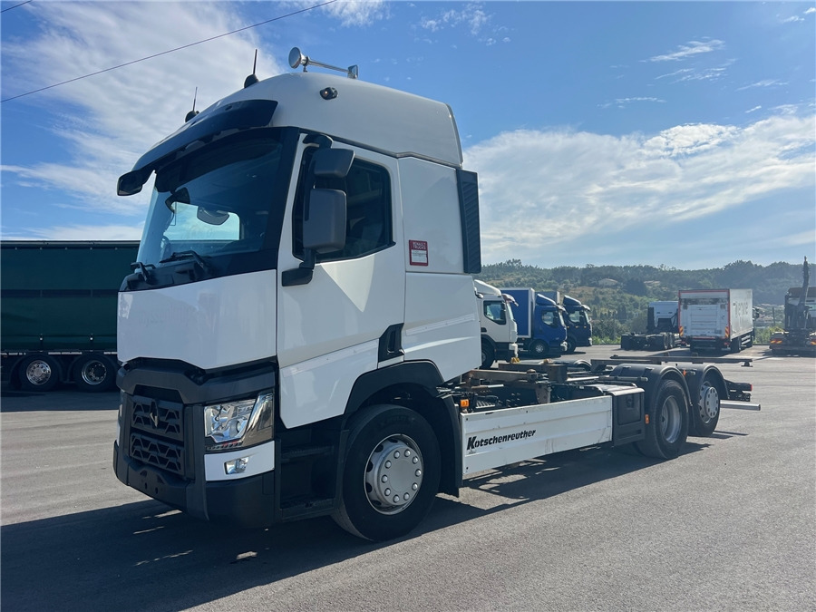 Renault T430 - Portacontenedore/ Intercambiable camión: foto 1 Renault T430 - Portacontenedore/ Intercambiable camión: foto 1