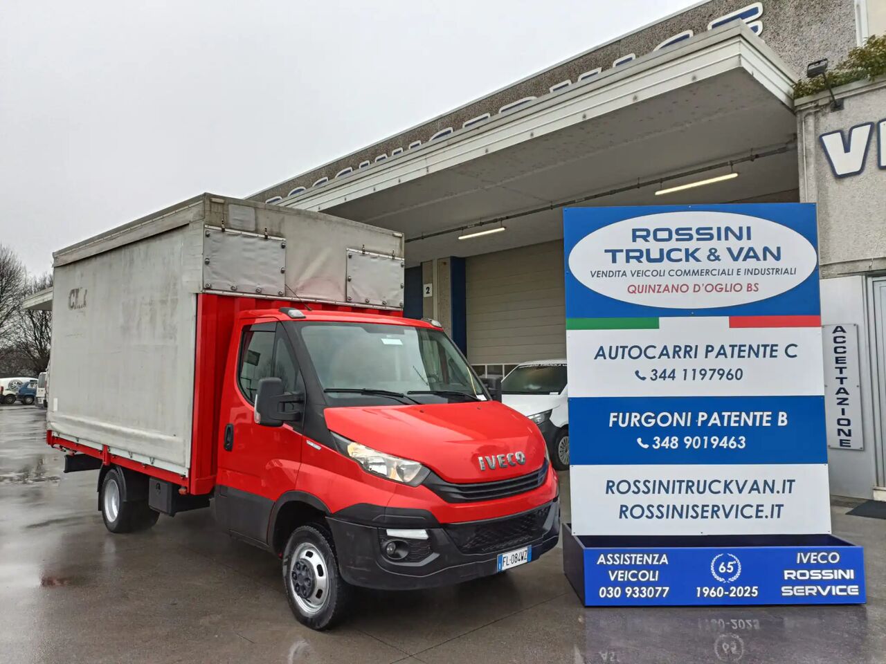 IVECO DAILY 35C14 CENTINA SCORREVOLE - Furgoneta con caja de lona: foto 1 IVECO DAILY 35C14 CENTINA SCORREVOLE - Furgoneta con caja de lona: foto 1