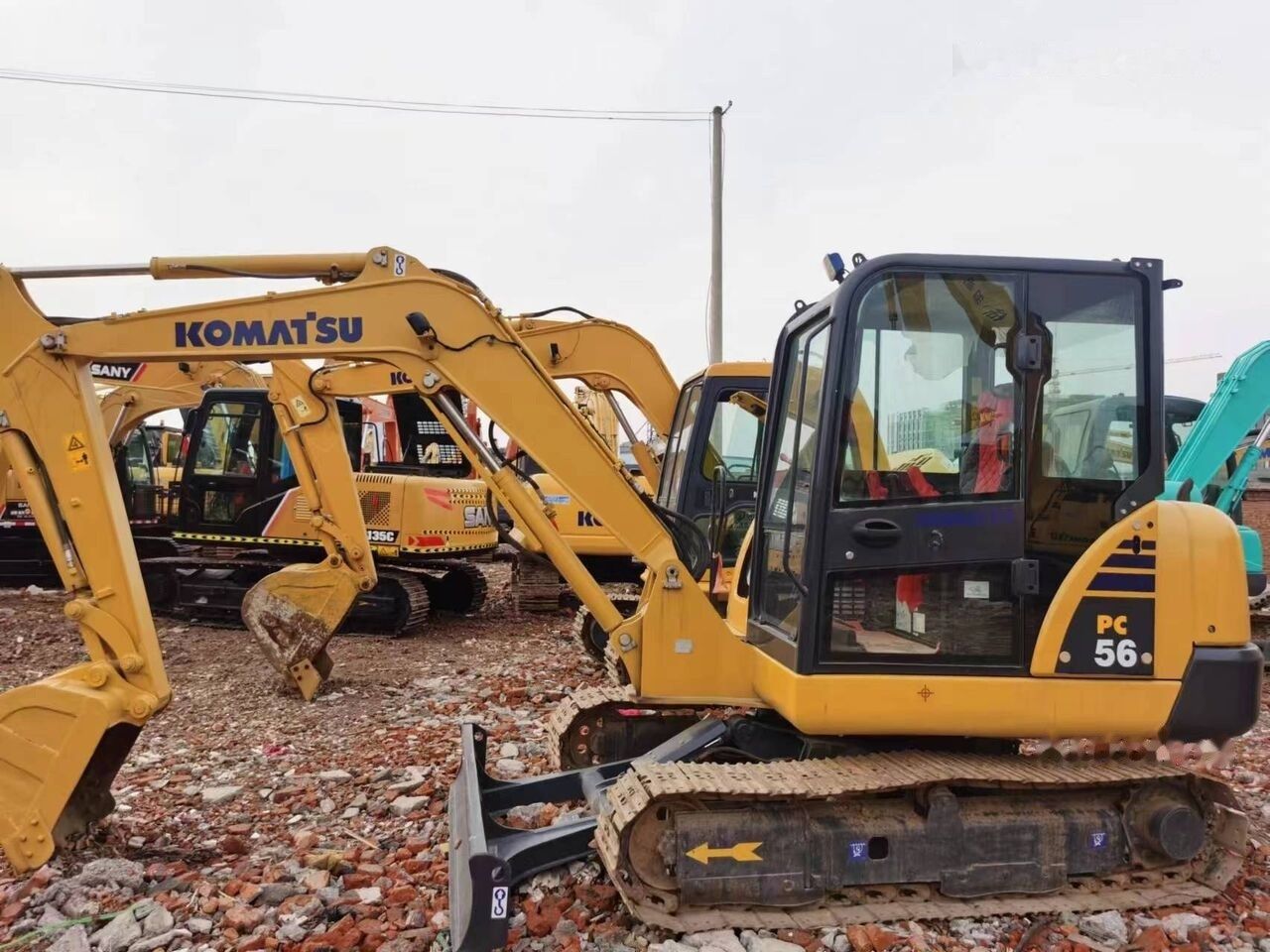 Miniexcavadora Komatsu PC56: foto 6 Miniexcavadora Komatsu PC56: foto 6