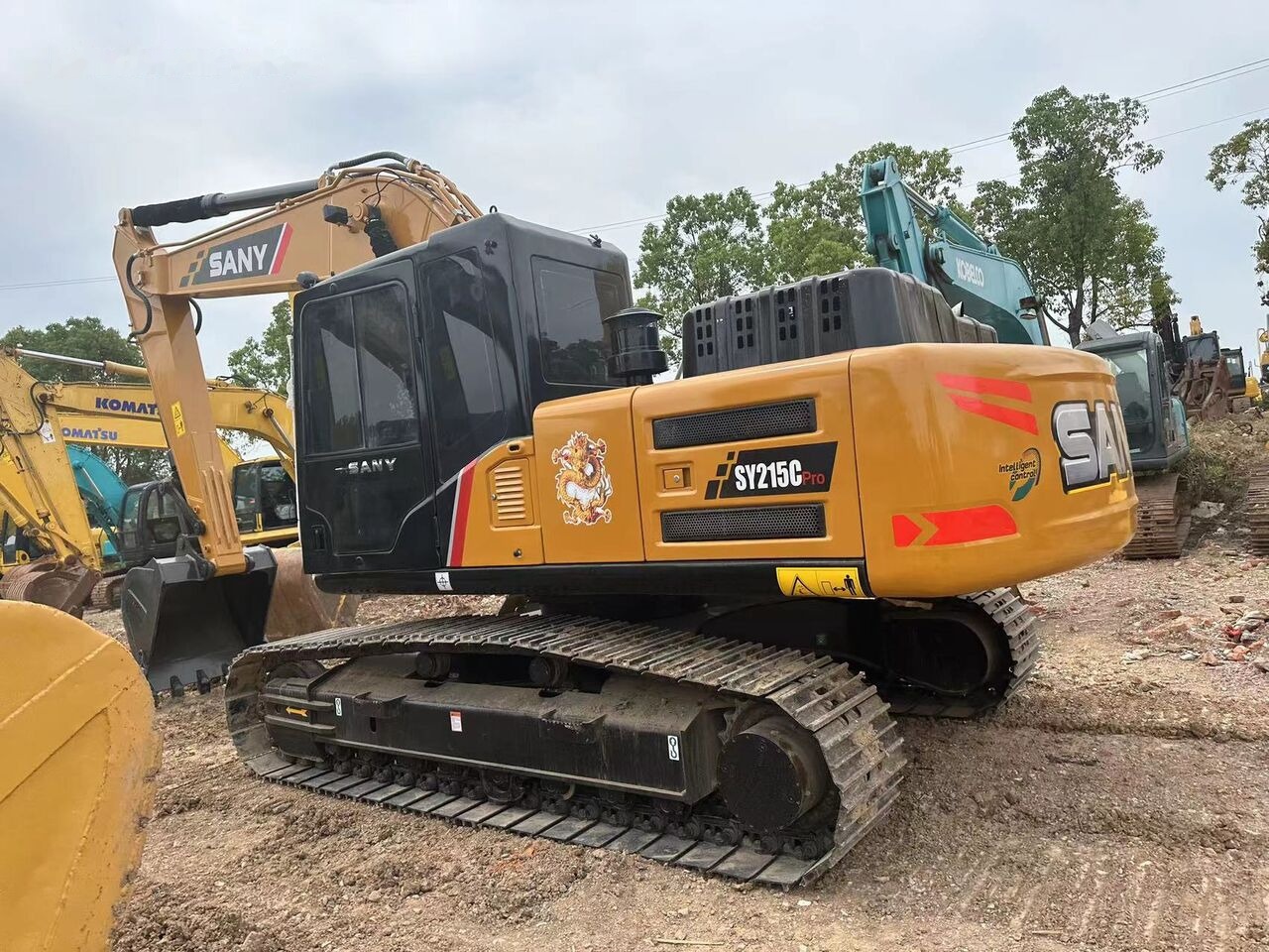 Excavadora de cadenas Sany SY215: foto 6