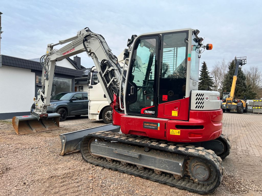 Takeuchi TB 280 FR V4 Takeuchi TB 280 FR V4 - Excavadora de cadenas: foto 1 Takeuchi TB 280 FR V4 Takeuchi TB 280 FR V4 - Excavadora de cadenas: foto 1