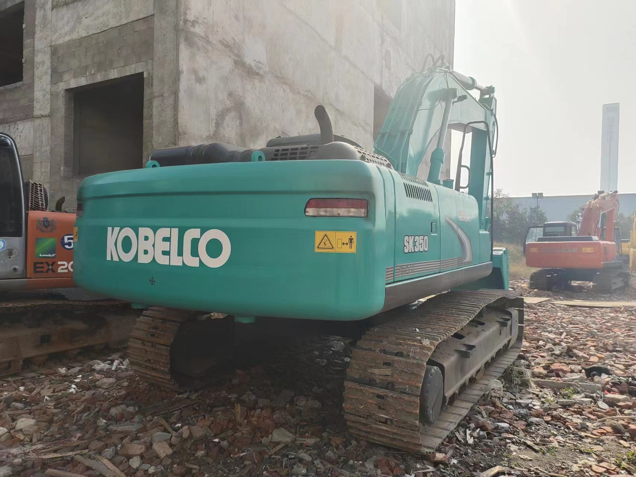 KOBELCO SK350LC-8 - Excavadora de cadenas: foto 5 KOBELCO SK350LC-8 - Excavadora de cadenas: foto 5