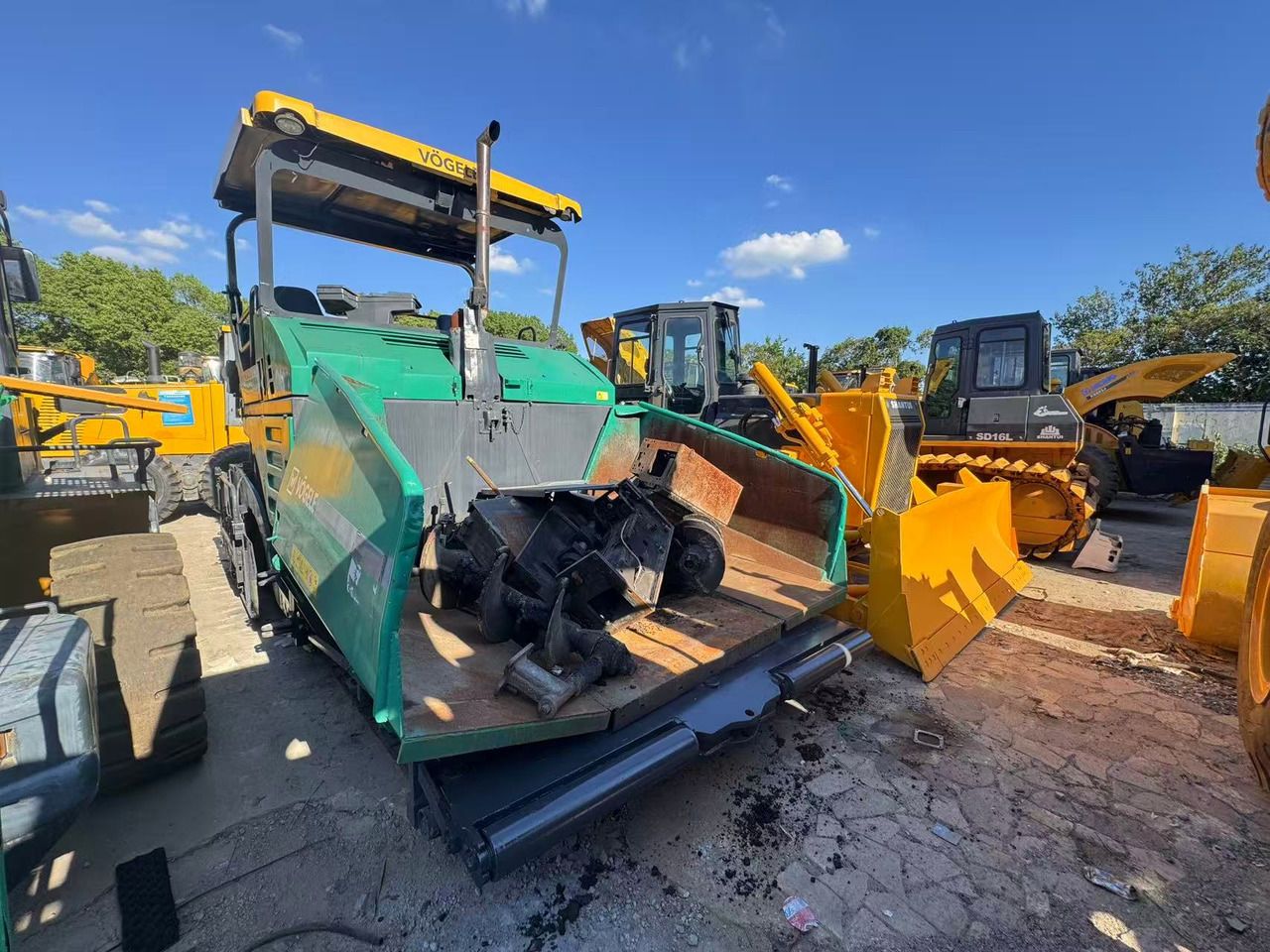 VOGELE 1800-3L - Pavimentadora de asfalto: foto 1 VOGELE 1800-3L - Pavimentadora de asfalto: foto 1