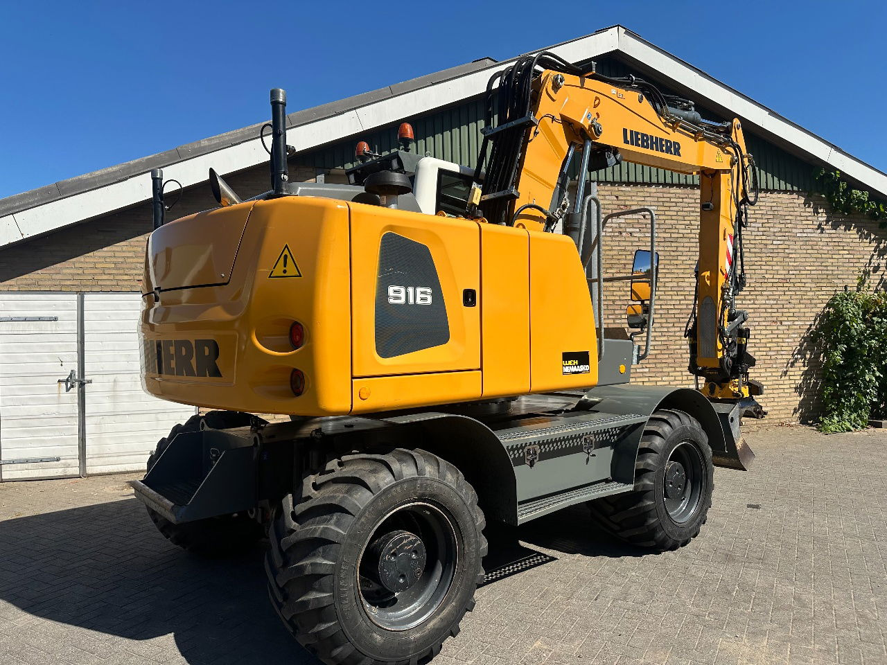 Liebherr A916 - Excavadora de ruedas: foto 4 Liebherr A916 - Excavadora de ruedas: foto 4