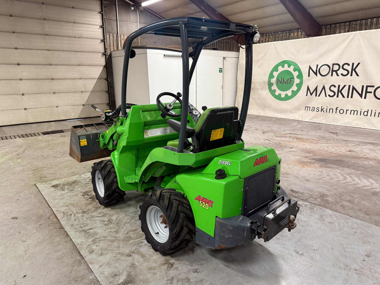 Avant M520 - Cargadora articulada: foto 3 Avant M520 - Cargadora articulada: foto 3