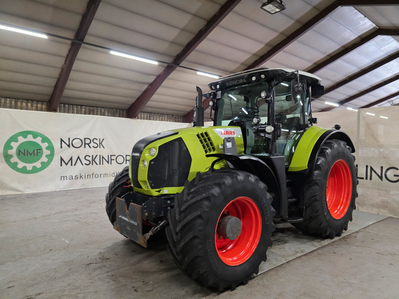 CLAAS Arion 660 C-Matic #NY PRIS# - Tractor: foto 1 CLAAS Arion 660 C-Matic #NY PRIS# - Tractor: foto 1