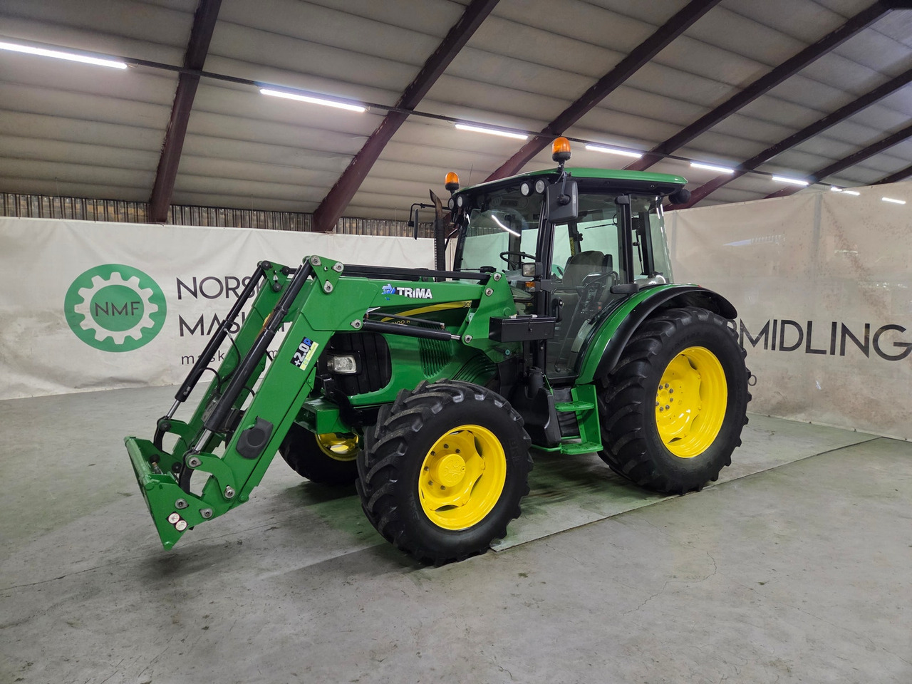 John Deere 5100R #Tar innbytte - Tractor: foto 1 John Deere 5100R #Tar innbytte - Tractor: foto 1