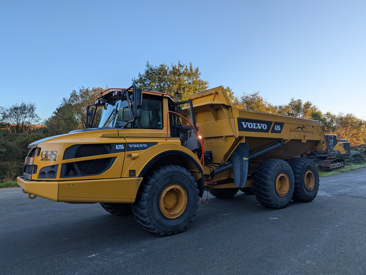 Volvo A25G på hvite skilt - Dúmper articulado: foto 2 Volvo A25G på hvite skilt - Dúmper articulado: foto 2