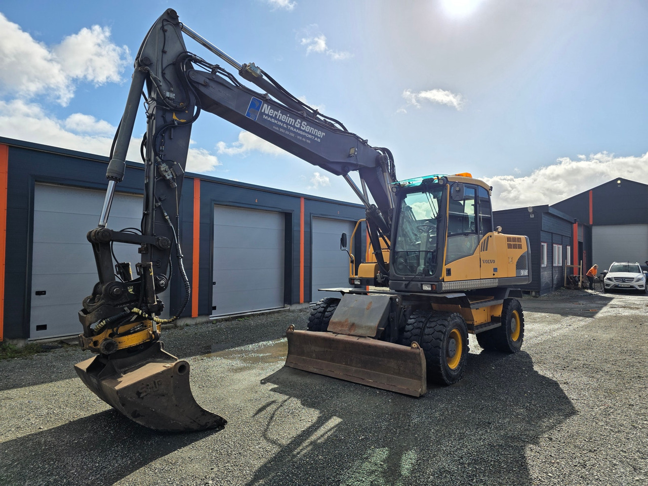 Volvo EW160C - Excavadora de ruedas: foto 2 Volvo EW160C - Excavadora de ruedas: foto 2