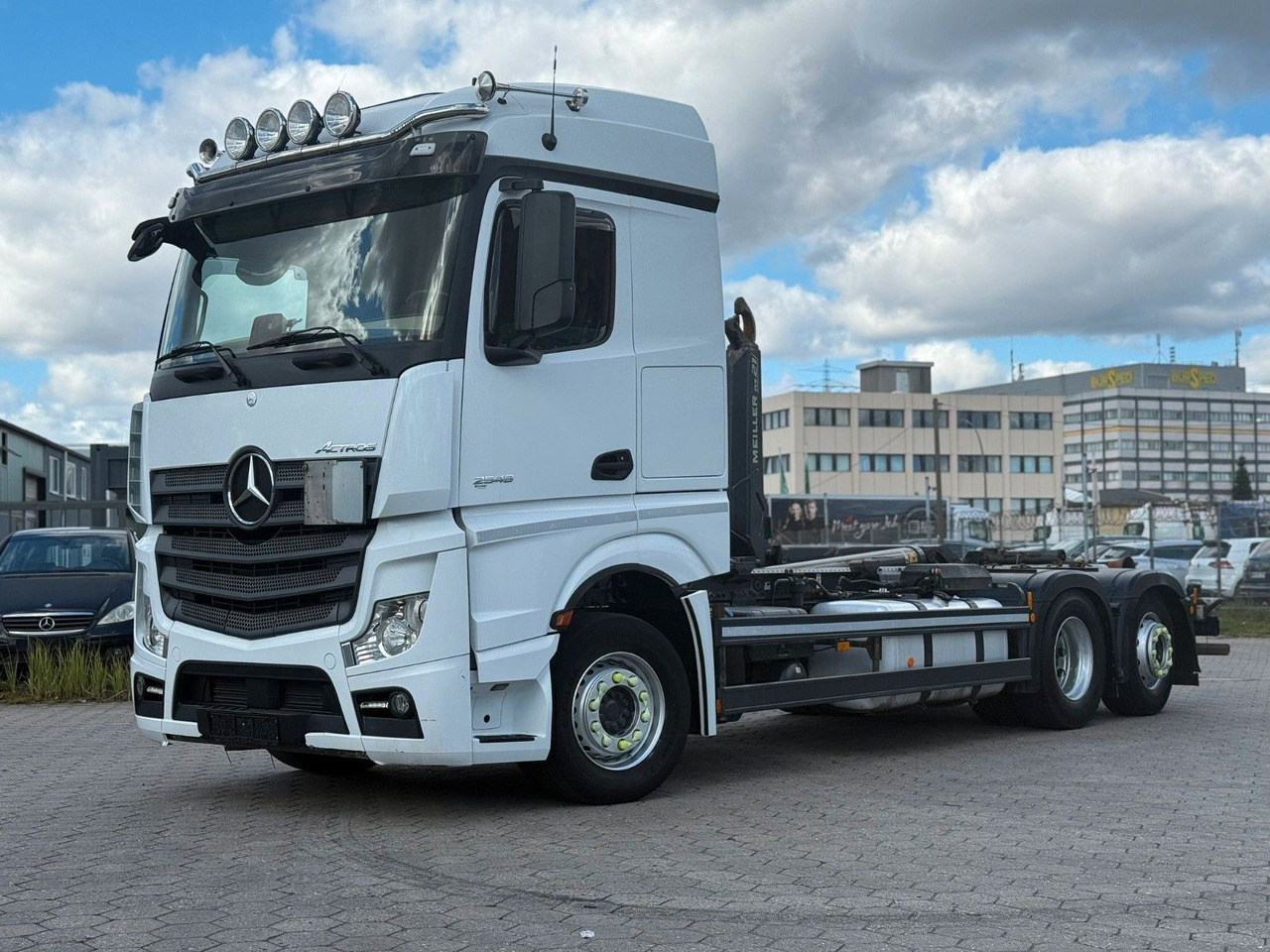 Mercedes-Benz Actros 2548 Meiller+ Funk+6x2 - Multibasculante camión: foto 1 Mercedes-Benz Actros 2548 Meiller+ Funk+6x2 - Multibasculante camión: foto 1