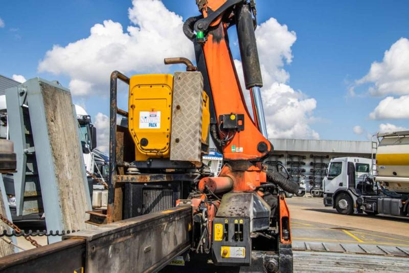 Góndola rebajadas semirremolque Castera CRANE/KRAN/GRUE-PALFINGER 22002 (2xHydr.): foto 8