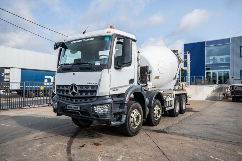 Mercedes AROCS 3240 BB+STETTER 9m3 - Camión hormigonera: foto 1 Mercedes AROCS 3240 BB+STETTER 9m3 - Camión hormigonera: foto 1
