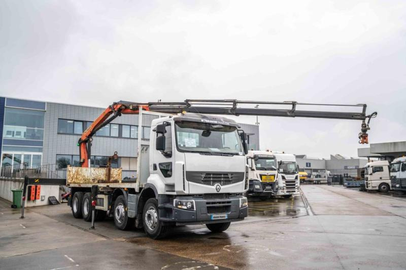 Camión caja abierta, Camión grúa Renault LANDER 380 DXI+PALFINGER 18002/4X: foto 7