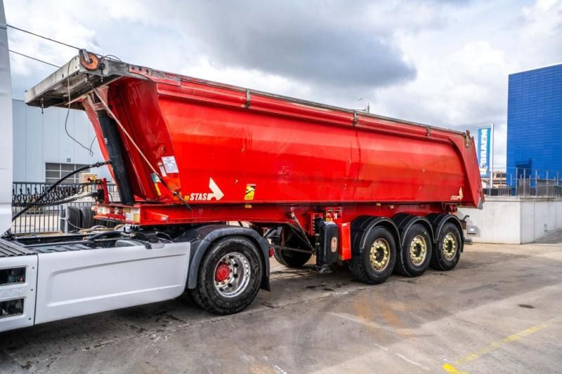 Stas S339CX - Volquete semirremolque: foto 1 Stas S339CX - Volquete semirremolque: foto 1