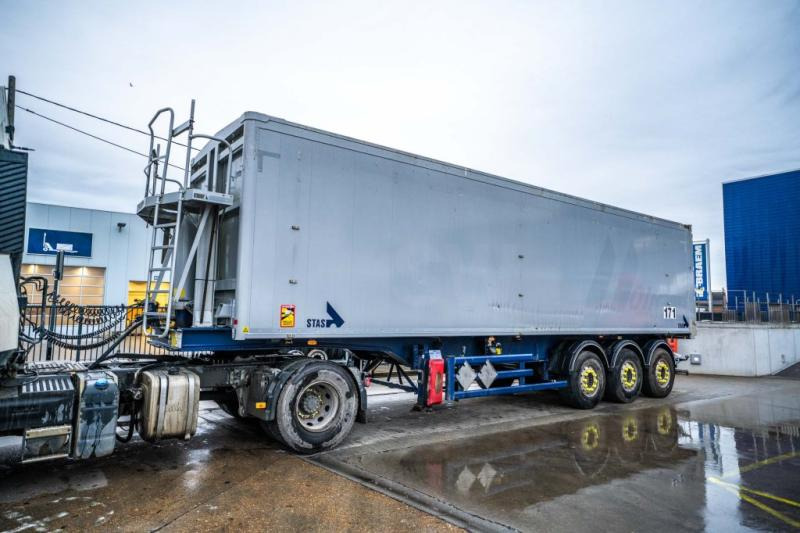 Stas STAS S300CX- ALU-52m3 (GRAIN/CEREALIERE/GETREIDE) - Volquete semirremolque: foto 1 Stas STAS S300CX- ALU-52m3 (GRAIN/CEREALIERE/GETREIDE) - Volquete semirremolque: foto 1