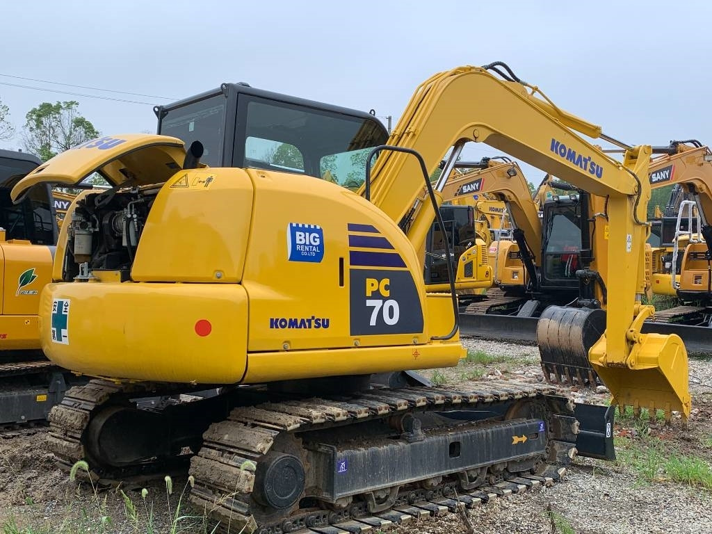 Komatsu PC 70 - Miniexcavadora: foto 1 Komatsu PC 70 - Miniexcavadora: foto 1
