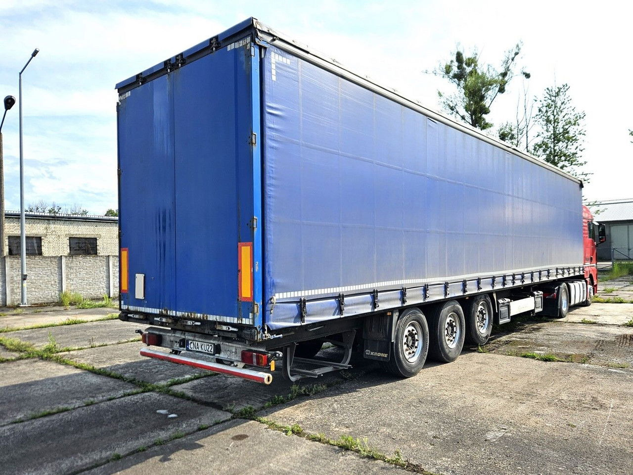 Krone SD - Axles SAF - Semirremolque lona: foto 4 Krone SD - Axles SAF - Semirremolque lona: foto 4