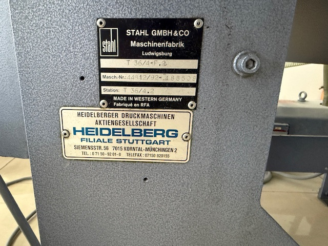 Stahl T 36/4-F - Plegadora de papel: foto 4 Stahl T 36/4-F - Plegadora de papel: foto 4