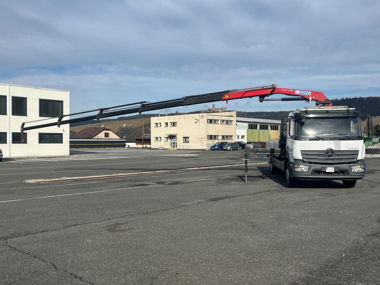 Leasing financiero de  Mercedes truck ATEGO, 1527, Crane HMF 1120 - K5 leasing Mercedes truck ATEGO, 1527, Crane HMF 1120 - K5: foto 16