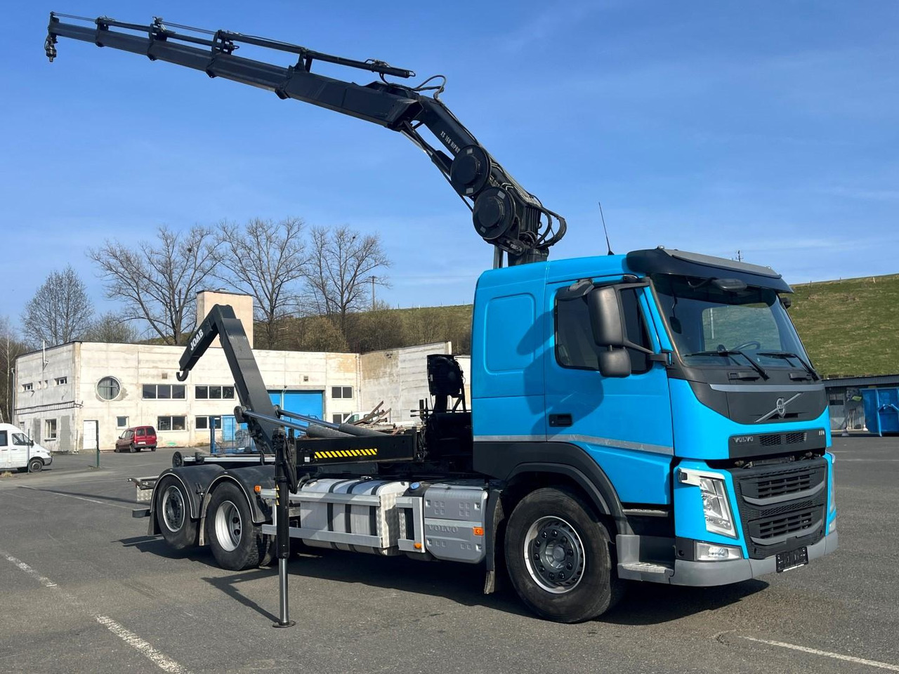 Volvo FM 420, 2016, 6x2, Hákový nosič kontajnerov, Hiab 166 - 4 Hipro + DO - Multibasculante camión, Camión grúa: foto 1 Volvo FM 420, 2016, 6x2, Hákový nosič kontajnerov, Hiab 166 - 4 Hipro + DO - Multibasculante camión, Camión grúa: foto 1