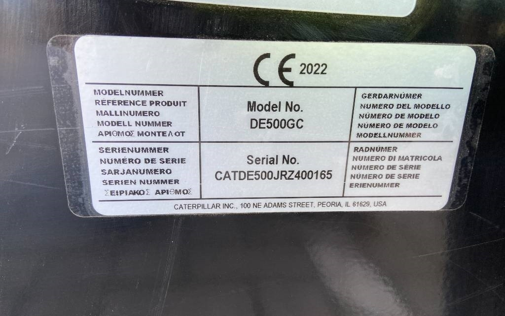 Generador industriale nuevo CAT DE500GC - 500 kVA Stand-by Generator - DPX-18220: foto 21 Generador industriale nuevo CAT DE500GC - 500 kVA Stand-by Generator - DPX-18220: foto 21