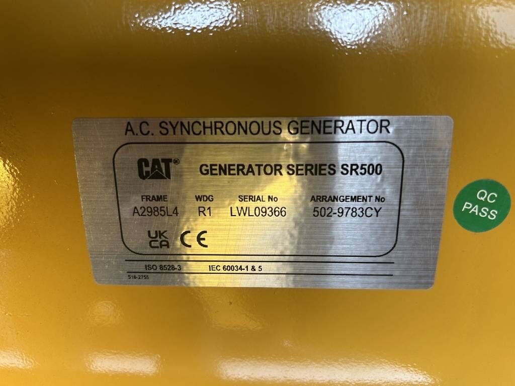 Generador industriale CAT DE550E0 - C15 - 550 kVA Generator - DPX-18027: foto 20 Generador industriale CAT DE550E0 - C15 - 550 kVA Generator - DPX-18027: foto 20