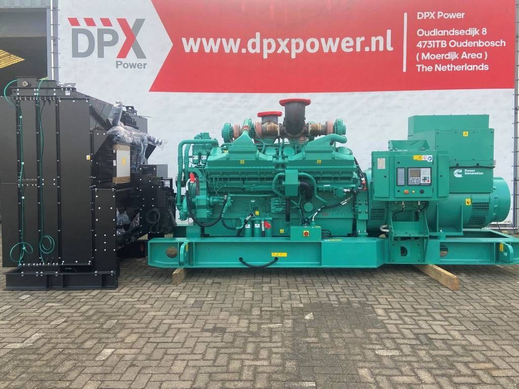 Cummins C2250D5 - 2.250 kVA Genset - QSK60 - DPX-18536-A - Generador industriale: foto 1 Cummins C2250D5 - 2.250 kVA Genset - QSK60 - DPX-18536-A - Generador industriale: foto 1