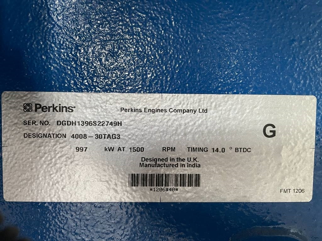 Generador industriale FG Wilson P1250-1 - 1250 kVA Surplus Genset - DPX-25089: foto 21 Generador industriale FG Wilson P1250-1 - 1250 kVA Surplus Genset - DPX-25089: foto 21