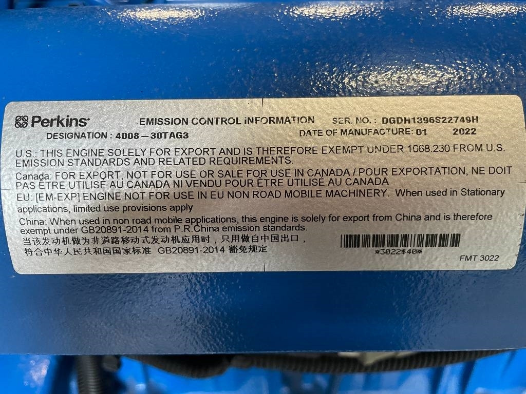 Generador industriale FG Wilson P1250-1 - 1250 kVA Surplus Genset - DPX-25089: foto 22 Generador industriale FG Wilson P1250-1 - 1250 kVA Surplus Genset - DPX-25089: foto 22