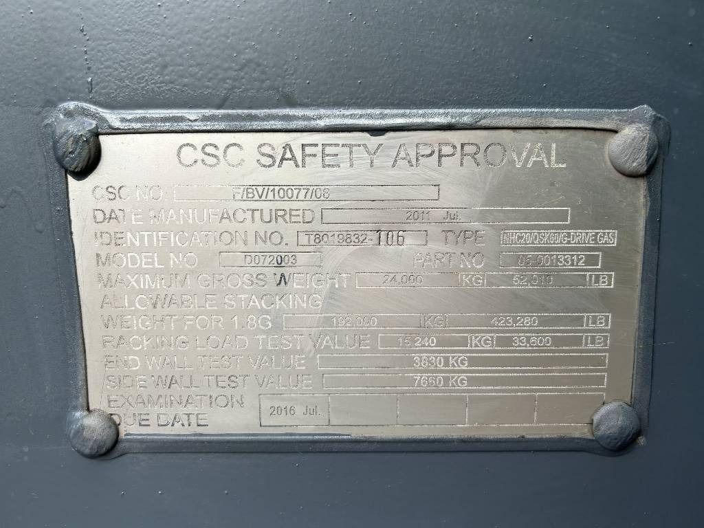 20FT Used Genset Container - DPX-29037 - Maquinaria de construcción: foto 4 20FT Used Genset Container - DPX-29037 - Maquinaria de construcción: foto 4