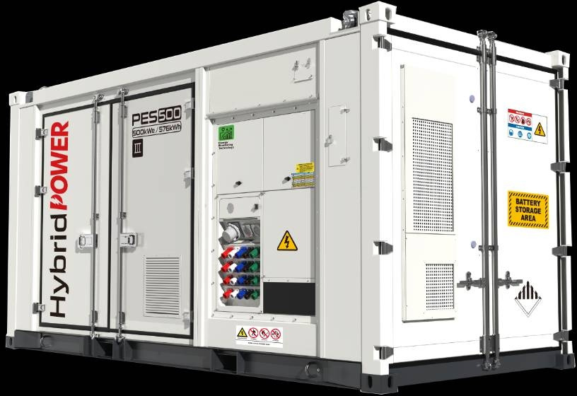PES500 Hybrid Energy System - 500 kVA - 576 kWh - Generador industriale: foto 1 PES500 Hybrid Energy System - 500 kVA - 576 kWh - Generador industriale: foto 1