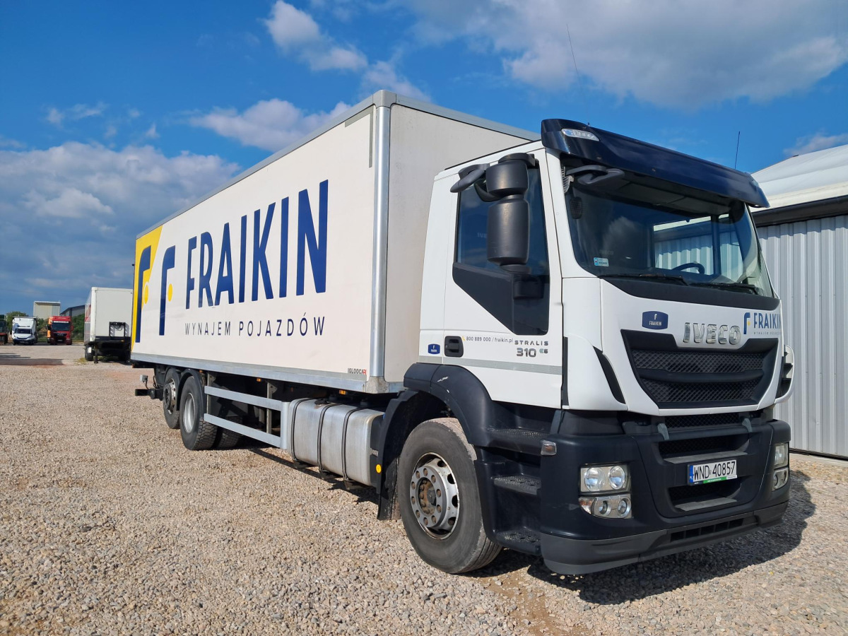 Camión caja cerrada IVECO/IPL AD260SY/P/ZF KONTENER Z WINDĄ: foto 1