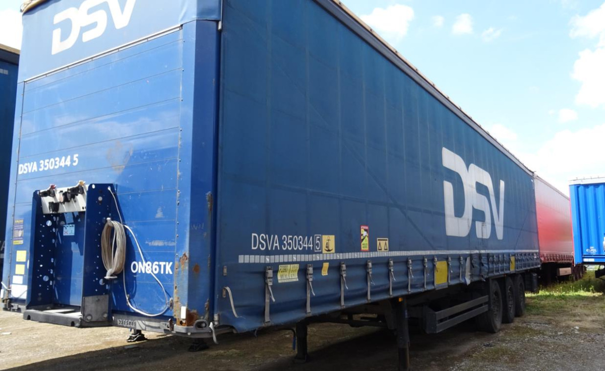 Remolque plataforma/ Caja abierta SCHMITZ CARGOBULL SCB S3 SKRZYNIOWA: foto 1