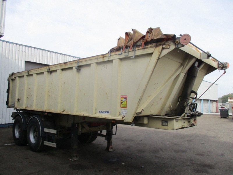 Kaiser 2 axle , Steel tipper trailer , Drum Brakes , Spring Suspension - Volquete semirremolque: foto 4 Kaiser 2 axle , Steel tipper trailer , Drum Brakes , Spring Suspension - Volquete semirremolque: foto 4