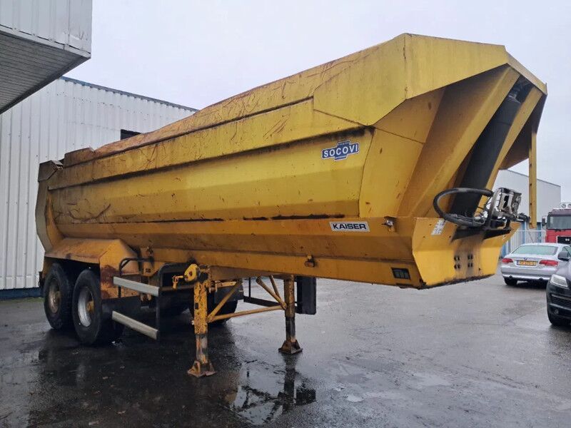 Kaiser 2 axle , Steel tipper trailer , spring suspension , drum brakes - Volquete semirremolque: foto 3 Kaiser 2 axle , Steel tipper trailer , spring suspension , drum brakes - Volquete semirremolque: foto 3