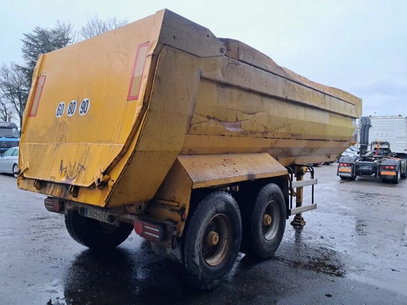 Kaiser 2 axle , Steel tipper trailer , spring suspension , drum brakes - Volquete semirremolque: foto 2 Kaiser 2 axle , Steel tipper trailer , spring suspension , drum brakes - Volquete semirremolque: foto 2