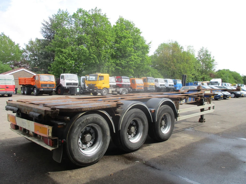 Wielton NS34P , Container trailer , 3 ROR axles , drum brakes , air suspension - Portacontenedore/ Intercambiable semirremolque: foto 3 Wielton NS34P , Container trailer , 3 ROR axles , drum brakes , air suspension - Portacontenedore/ Intercambiable semirremolque: foto 3