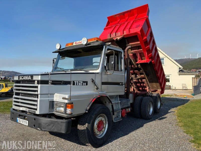 1984 Scania T112H 6X2 LC38, Veteran snutebil med tipp - Volquete camión: foto 3 1984 Scania T112H 6X2 LC38, Veteran snutebil med tipp - Volquete camión: foto 3