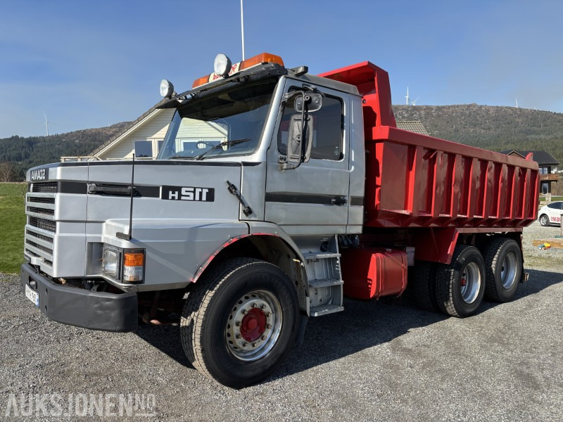 1984 Scania T112H 6X2 LC38, Veteran snutebil med tipp - Volquete camión: foto 1 1984 Scania T112H 6X2 LC38, Veteran snutebil med tipp - Volquete camión: foto 1