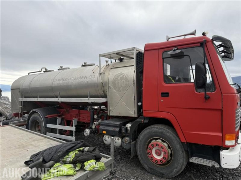 1991 Volvo fl7 tankbil - Cisterna camión: foto 2 1991 Volvo fl7 tankbil - Cisterna camión: foto 2