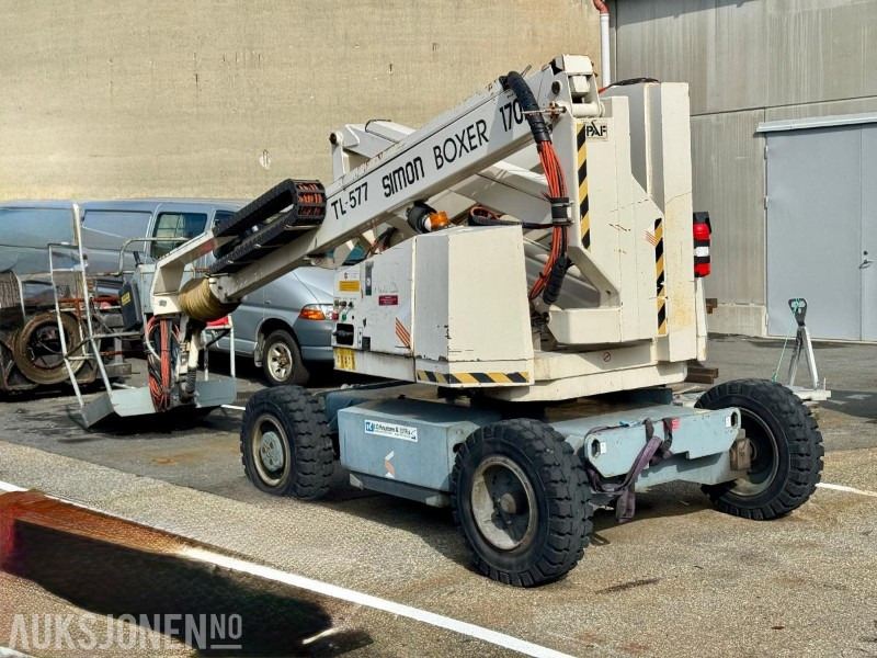 1995 Simon Boxer 170E - Lift - Arbeidshøyde 17 M - Timer: 516 - Plataforma elevadora: foto 3 1995 Simon Boxer 170E - Lift - Arbeidshøyde 17 M - Timer: 516 - Plataforma elevadora: foto 3