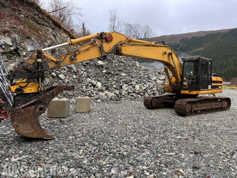 1998 Cat 320B L - Hydraulisk hurtigfeste - Engcon tiltrotator - 10875 timer - Excavadora: foto 1 1998 Cat 320B L - Hydraulisk hurtigfeste - Engcon tiltrotator - 10875 timer - Excavadora: foto 1
