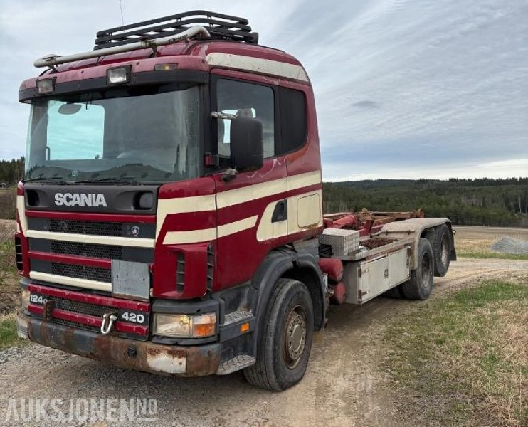 1999 Scania R-serie R124 KROKLØFT - Multibasculante camión: foto 1 1999 Scania R-serie R124 KROKLØFT - Multibasculante camión: foto 1